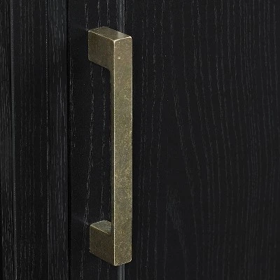 Camden Low Profile Fireplace and TV Stand for TVs up to 60" - Crosley Frosted Oak 13 Camden Low Profile Fireplace and TV Stand for TVs up to 60" - Crosley Frosted Oak - Image 11