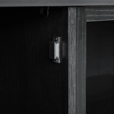 Camden Low Profile Fireplace and TV Stand for TVs up to 60" - Crosley Frosted Oak 14 Camden Low Profile Fireplace and TV Stand for TVs up to 60" - Crosley Frosted Oak - Image 12