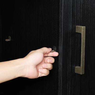 Camden Low Profile Fireplace and TV Stand for TVs up to 60" - Crosley Frosted Oak 15 Camden Low Profile Fireplace and TV Stand for TVs up to 60" - Crosley Frosted Oak - Image 13