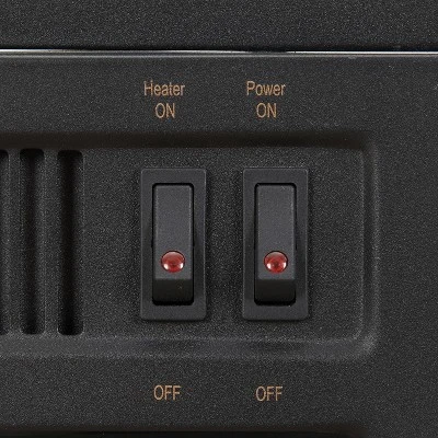 Camden Low Profile Fireplace and TV Stand for TVs up to 60" - Crosley Frosted Oak 17 Camden Low Profile Fireplace and TV Stand for TVs up to 60" - Crosley Frosted Oak - Image 15