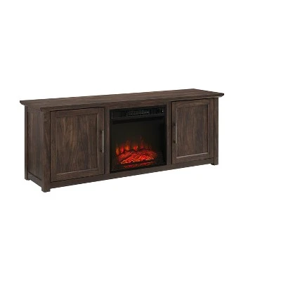 Camden Low Profile Fireplace and TV Stand for TVs up to 60" - Crosley Frosted Oak 18 Camden Low Profile Fireplace and TV Stand for TVs up to 60" - Crosley Frosted Oak - Image 16