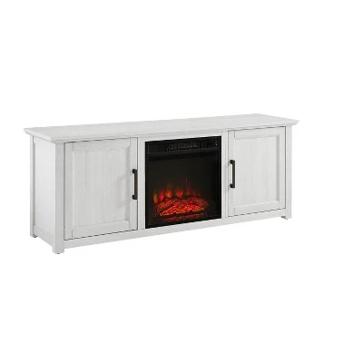 Camden Low Profile Fireplace and TV Stand for TVs up to 60" - Crosley Frosted Oak 21 Camden Low Profile Fireplace and TV Stand for TVs up to 60" - Crosley Frosted Oak - Image 19