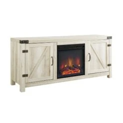 Clarabelle Double Door Farmhouse Electric Fireplace TV Stand for TVs up to 65" - Saracina Home White Oak 17 Clarabelle Double Door Farmhouse Electric Fireplace TV Stand for TVs up to 65" - Saracina Home White Oak -Cheap TV Stands Store unnamed file 1029