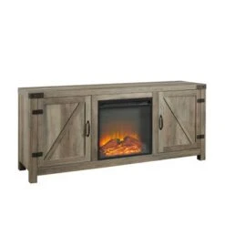 Clarabelle Double Door Farmhouse Electric Fireplace TV Stand for TVs up to 65" - Saracina Home White Oak 18 Clarabelle Double Door Farmhouse Electric Fireplace TV Stand for TVs up to 65" - Saracina Home White Oak -Cheap TV Stands Store unnamed file 1030