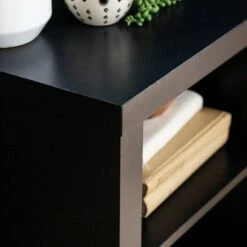 4 Cubby Modern Electric Fireplace with Metal Legs TV Stand for TVs up to 65" - Saracina Home Black 12 4 Cubby Modern Electric Fireplace with Metal Legs TV Stand for TVs up to 65" - Saracina Home Black -Cheap TV Stands Store unnamed file 1088