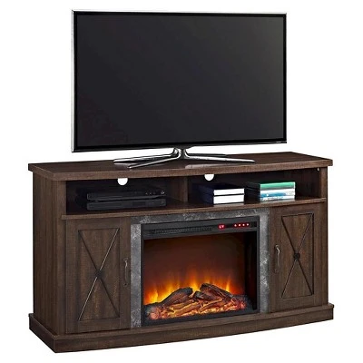 Room & Joy 60" Fairmount Electric Fireplace TV Stand Espresso - Room & Joy 3 Room & Joy 60" Fairmount Electric Fireplace TV Stand Espresso - Room & Joy
