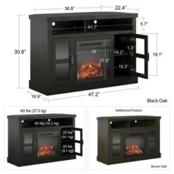 Room & Joy 54" Naples Corner TV Stand with Fireplace Brown Oak - Room & Joy 12 Room & Joy 54" Naples Corner TV Stand with Fireplace Brown Oak - Room & Joy -Cheap TV Stands Store unnamed file 1135