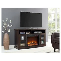 Room & Joy 60" Fairmount Fireplace Console with Glass Doors Espresso - Room & Joy -Cheap TV Stands Store unnamed file 1168