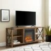 Sophie Rustic Farmhouse X Frame Fireplace TV Stand for TVs up to 65" - Saracina Home Rustic Oak 2 Sophie Rustic Farmhouse X Frame Fireplace TV Stand for TVs up to 65" - Saracina Home Rustic Oak -Cheap TV Stands Store unnamed file 1169
