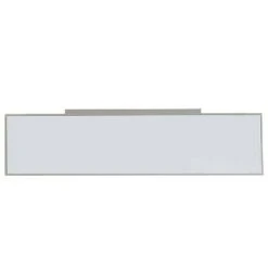 Tappington Mirrored Smart Fireplace Media Console Silver - Aiden Lane