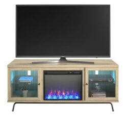 Room & Joy 70" Aronson Fireplace Tv Stand Blonde Oak - Room & -Cheap TV Stands Store unnamed file 1399