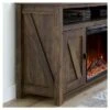 60" Brookside Electric Fireplace TV Console - Room & Joy Ivory -Cheap TV Stands Store unnamed file 1451