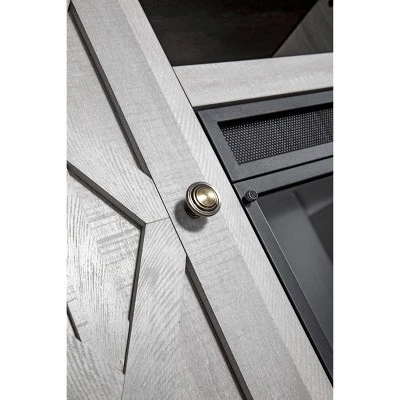 TV Stand for TVs up to 50" Saw Cut Off White - Home Essentials 8 TV Stand for TVs up to 50" Saw Cut Off White - Home Essentials - Image 6