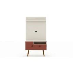 Tribeca Panel and TV Stand for TVs up to 32" - Manhattan Comfort Orange/pink -Cheap TV Stands Store unnamed file 1607