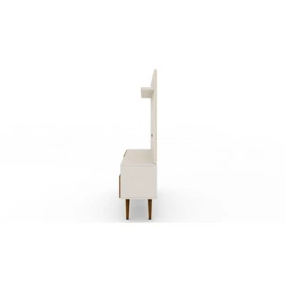 Tribeca TV Stand for TVs up to 50" - Manhattan Comfort White/green 7 Tribeca TV Stand for TVs up to 50" - Manhattan Comfort White/green - Image 5