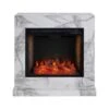 Dridun Faux Marble Fireplace with Alexa Firebox White/Gray - Aiden Lane -Cheap TV Stands Store unnamed file 1944