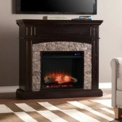 Greenwood Convertible Touch Panel Electric Fireplace Black - Aiden Lane -Cheap TV Stands Store unnamed file 1977