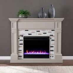 Talsham Color Changing Electric Fireplace with Marble Surround Gray - Aiden Lane 12 Talsham Color Changing Electric Fireplace with Marble Surround Gray - Aiden Lane -Cheap TV Stands Store unnamed file 1980