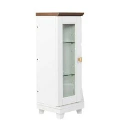 Ruldon Smart Fireplace with Media Storage White/Brown - Aiden Lane -Cheap TV Stands Store unnamed file 1990