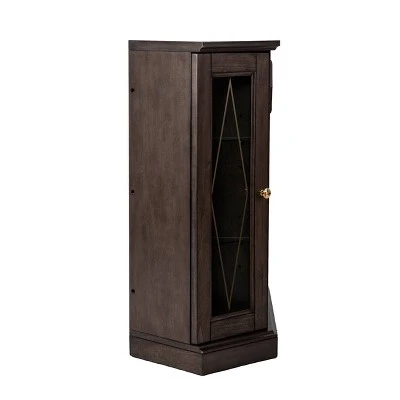 Stonstian Color Changing Fireplace with Media Storage Brown/Gold - Aiden Lane 7 Stonstian Color Changing Fireplace with Media Storage Brown/Gold - Aiden Lane - Image 5