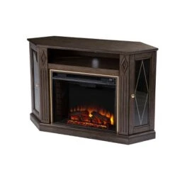 Stonstian Electric Fireplace with Media Storage Brown/Gold - Aiden Lane -Cheap TV Stands Store unnamed file 2029