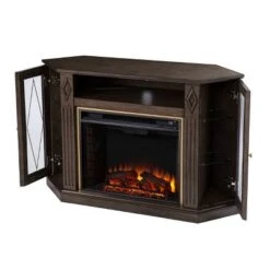 Stonstian Electric Fireplace with Media Storage Brown/Gold - Aiden Lane -Cheap TV Stands Store unnamed file 2034