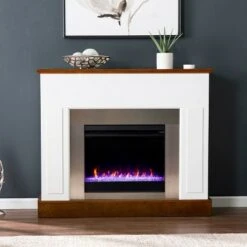 Cerkby Color Changing Electric Fireplace White/Dark Tobacco - Aiden Lane 10 Cerkby Color Changing Electric Fireplace White/Dark Tobacco - Aiden Lane -Cheap TV Stands Store unnamed file 2262