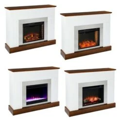 Cerkby Color Changing Electric Fireplace White/Dark Tobacco - Aiden Lane 15 Cerkby Color Changing Electric Fireplace White/Dark Tobacco - Aiden Lane -Cheap TV Stands Store unnamed file 2267