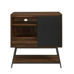 Emmeline Mid-Century Modern Vinyl Record Player Cabinet - Saracina Home Gray Wash -Cheap TV Stands Store unnamed file 2804
