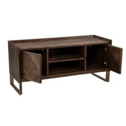 Glacerad Reclaimed Wood Media Console for TVs upto 50" Brown - Aiden Lane -Cheap TV Stands Store unnamed file 3052