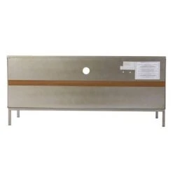 Binsprai Storage TV Stand for TVs up to 60" Silver - Aiden Lane -Cheap TV Stands Store unnamed file 3073