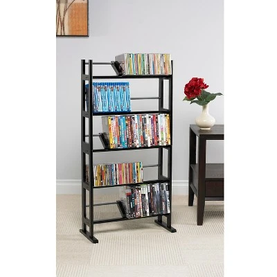 Atlantic Element Media Storage Rack Espresso 3 Atlantic Element Media Storage Rack Espresso