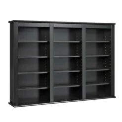 Triple Wall Mounted Storage - Prepac Black -Cheap TV Stands Store unnamed file 3109