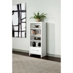 Storage Furniture Media Tower - White - ClosetMaid