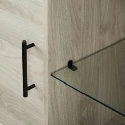 2 Door Mid-Century Modern Wood Storage TV Stand for TVs up to 65" - Saracina Home Dark Walnut -Cheap TV Stands Store unnamed file 3418