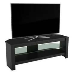 Glass Shelf with TV Stand for TV up to 55" - AVF Rustic Sawn Oak 19 Glass Shelf with TV Stand for TV up to 55" - AVF Rustic Sawn Oak -Cheap TV Stands Store unnamed file 360