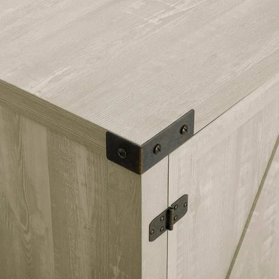 Clarabelle Farmhouse Barn Door TV Stand for TVs up to 60" - Saracina Home Sable Gray 11 Clarabelle Farmhouse Barn Door TV Stand for TVs up to 60" - Saracina Home Sable Gray - Image 9