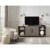 Palisades 2 Door Console TV Stand for TVs up to 80" Gray - Martin Furniture