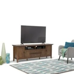72" Mansfield TV Stand - WyndenHall Black