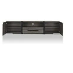 Miran Contemporary TV Stand for TVs up to 80" Distressed Gray - HOMES: Inside + Out