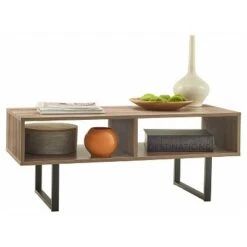 Mixed Material TV Stand for TVs up to 45" Gray - ClosetMaid