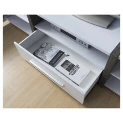 Miran Contemporary TV Stand for TVs up to 80" White - HOMES: Inside + Out -Cheap TV Stands Store unnamed file 4046