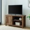 Modern Farmhouse storage TV Stand for TVs up to 50" - Saracina Home White Oak -Cheap TV Stands Store unnamed file 4102
