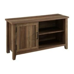 Modern Farmhouse storage TV Stand for TVs up to 50" - Saracina Home White Oak -Cheap TV Stands Store unnamed file 4110