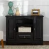 Highboy Closed Storage TV Stand for TVs up to 48" - Saracina Home Black -Cheap TV Stands Store unnamed file 4175
