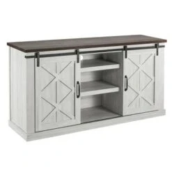 58" TV Stand for TVs up to 65" Saw Cut Off White - Home Essentials -Cheap TV Stands Store unnamed file 4233