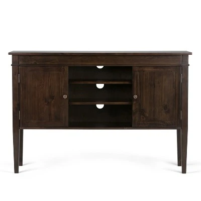 Sterling Solid Wood TV Stand for TVs Tobacco Brown - WyndenHall 5 Sterling Solid Wood TV Stand for TVs Tobacco Brown - WyndenHall - Image 3