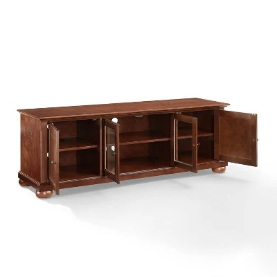 Alexandria TV Stand for TVs up to 60" Mahogany - Crosley 3 Alexandria TV Stand for TVs up to 60" Mahogany - Crosley