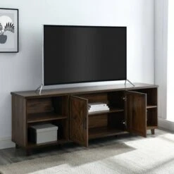 Whitton Modern Transitional Geometric 2 Door TV Stand for TVs up to 80" - Saracina Home Dark Walnut 20 Whitton Modern Transitional Geometric 2 Door TV Stand for TVs up to 80" - Saracina Home Dark Walnut -Cheap TV Stands Store unnamed file 4331