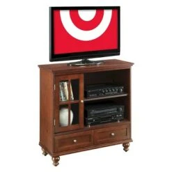 Tahoe Highboy TV Stand for TVs up to 42" Espresso - Breighton Home